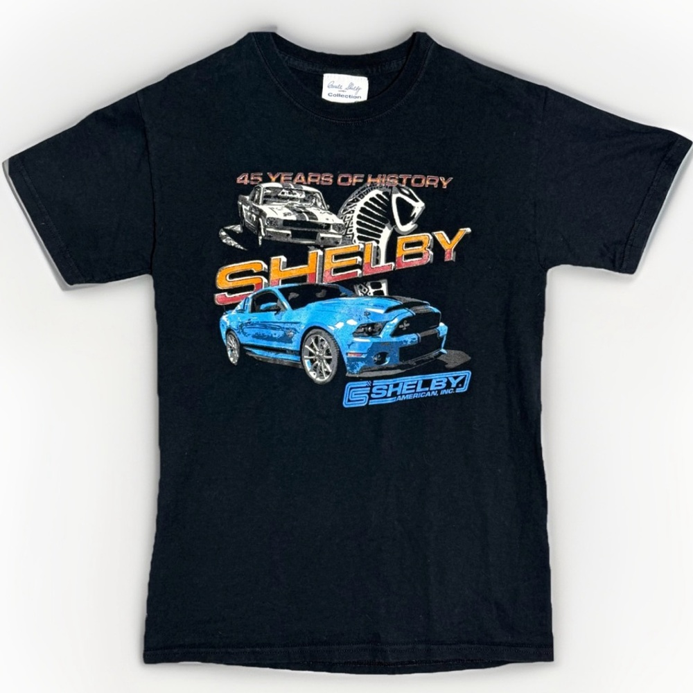 Shelby Cobra Ford Mustang Shirt Unisex Small Graphic Tee Clothing Apparel Gifts